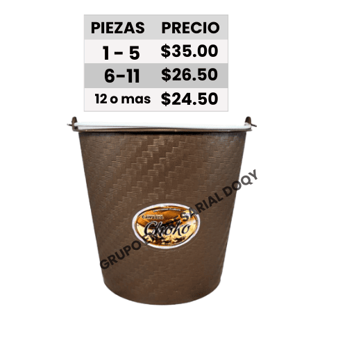[10-018] CUBETA CARRASCO #12 CHOCOLATE