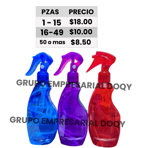 [01-GA250-1-X-D] GATILLERA. 250 ML. R24/410.  COLOR / MT COLOR