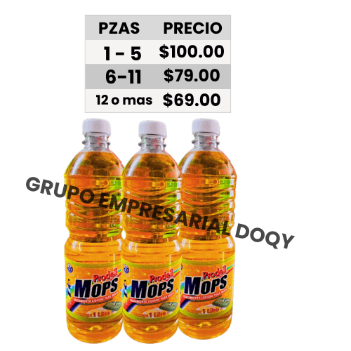 [21-LMOP1P] LIQUIDO P/MOPS "PRODELI" PET 1LT