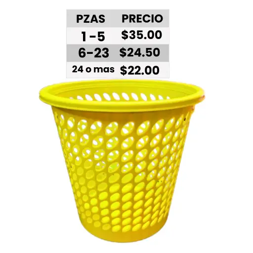 [10-001] CESTO PAPELERO PRIMAVERA